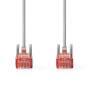 Nedis CAT6-Netzwerkkabel / RJ45 Stecker / RJ45 Stecker / U/UTP / 5.00 m / Rund / PVC / Grau / Label