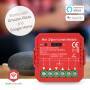 Nedis SmartLife-Einbaumodul / Rollläden/Jalousien / Zigbee 3.0 / 1000 W / Terminal Anschluß / App erhältlich für: Android™ / IOS