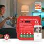 Nedis SmartLife-Einbaumodul / Rollläden/Jalousien / Zigbee 3.0 / 1000 W / Terminal Anschluß / App erhältlich für: Android™ / IOS