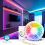Nedis SmartLife LED-Streifen / Kaltweiss / RGB / Warmweiss / SMD / 5.00 m / IP21 / 2700 - 6500 K / 960 lm / Android™ / IOS