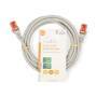 Nedis CAT6-Netzwerkkabel / RJ45 Stecker / RJ45 Stecker / U/UTP / 3.00 m / Rund / PVC / Grau / Label