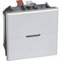 Bticino AX TASTER SCHL. 10A 2M ALU (HC4005M2AN)