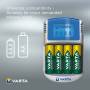 Varta Ladegerät LCD Charger 12V/USB inkl. 4x AA 2600mAh - Charger - Nickel Metal Hydride (NimH)
