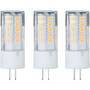 PAULMANN LED-Leuchtmittel-Set 3x3W STS G4 300lm 2700K 12V Non Dim klar