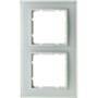 Berker RAHMEN 2-FACH POLARWEISS (10126909     B7 GLAS)
