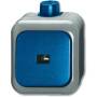 BUSCH JAEGER 2621 WDI - 1P - Green - Gray - 250 V - 74 mm - 54 mm - 80 mm