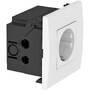 OBO Vertr Steckdoseneinheit 1fach 84x84x59mm rws SDE