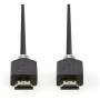 Nedis CVBW34000AT20 - 2 m - HDMI Type A (Standard) - HDMI Type A (Standard) - 3D - Anthracite