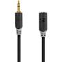 Nedis Stereo-Audiokabel| 3.5 mm Stecker| 3.5 Buchse| Vergoldet| 1.00 m| rund|