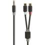 Nedis AUDIO-KABEL 3,5MM 2XCINCH 02,M (CABW22250AT02)