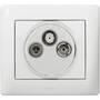 Legrand 771089 Abdeckung Antennen-Steckdose 3Loch