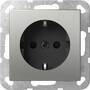 Gira SCHUKO SYSTEM 55 EDELSTAHL (4188600 SYSTEM 55)