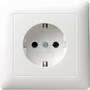 GIRA 044027 - CEE 7/3 - 1 module(s) - CEE 7/4 - White - T.N.O. - 250 V