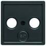 Berker 12036086 - Anthracite - Thermoplastic - Fabric texture - Any brand - IP20 - 10 pc(s)