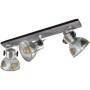 Eglo Leuchten EGLO 49652 - Surfaced lighting spot - E27 - 3 bulb(s) - 220 - 240 V - Black - Zinc