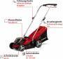 Einhell Akku-Rasenmäher GE-CM 36/33 Li (2x2,5Ah)
