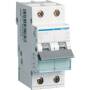 Hager Leitungsschutzschalter 1p+N C-10A 6kA MCN510
