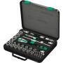 Wera 05003645001 - Socket wrench set - 37 pc(s) - Black,Green - CE - Ratchet handle