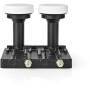 Nedis LNB| Twin Monoblock 6.0°| Ausgangsanschluss 2x F-Stecker| Rauschmaß Bereich 0