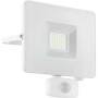 Eglo Leuchten EGLO FAEDO 3 - Outdoor wall lighting - White - Aluminium - Glass - IP44 - I - Transparent