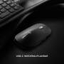 Alogic Echelon BT Wireless Mouse + Keyboard (German) Black Tastaturen PC -kabellos-