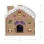 Mattel Adventskalender-Spielset mit Polly Pocket-Puppe, DIY-Lebkuchenhaus mit Puppenhausmöbeln und 2