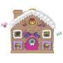 Mattel Adventskalender-Spielset mit Polly Pocket-Puppe, DIY-Lebkuchenhaus mit Puppenhausmöbeln und 2