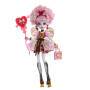 Mattel Monster High Scary Sweet Birthday Cupid Asteria-Puppe im Partykleid mit Ballon und Geschenk