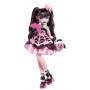 Mattel Monster High Scary Sweet Birthday Draculaura-Puppe im Partykleid mit Ballon und Geschenk