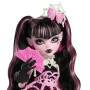 Mattel Monster High Scary Sweet Birthday Draculaura-Puppe im Partykleid mit Ballon und Geschenk