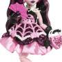 Mattel Monster High Scary Sweet Birthday Draculaura-Puppe im Partykleid mit Ballon und Geschenk