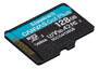 KINGSTON 128GB microSDXC Canvas Go Plus Gen4 200MB/s A2 U3 V30 Card + Adapter (SDCG4/128GB)