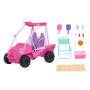 Mattel Barbie Mysteries: Beach Detectives Ultimativer Strand-Buggy Spielset mit mehr als 10 Zubehört