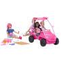Mattel Barbie Mysteries: Beach Detectives Ultimativer Strand-Buggy Spielset mit mehr als 10 Zubehört