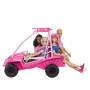 Mattel Barbie Mysteries: Beach Detectives Ultimativer Strand-Buggy Spielset mit mehr als 10 Zubehört