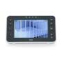 Alecto Video-Babyphone mit 5"-Farbdisplay Weiß / Anthrazit