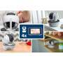 Alecto Video-Babyphone mit 5"-Farbdisplay Weiß / Anthrazit