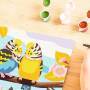 Ravensburger CreArt - Malen nach Zahlen 23994 - Bunte Wellensittiche - ab 9 Jahren