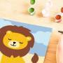 Ravensburger CreArt - Malen nach Zahlen 23985 - Kleiner Löwe - ab 7 Jahren