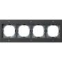 Gira ABDECKRAHMEN 4FACH (021467 ANTHR.  TX 44)