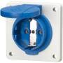 Mennekes SCHUKO-ANBAUSTECKD.BLAU  2X16A (AM 11011F)