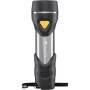 Varta Day Light Multi LED F30 - Hand flashlight - Black - Silver - Yellow - ABS synthetics - Aluminium - Rubber - LED - 14 lamp(s) - 70 lm