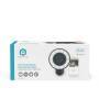 Nedis SmartLife Außenkamera / Wi-Fi / Spotlight / 4K / 3840x2160 / IP65 / Cloud Storage (optional) / microSD (not enthalten) / Onvif / 5 V DC / mit Bewegungssensor / Nachtsicht / Schwarz