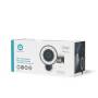 Nedis SmartLife Außenkamera / Wi-Fi / Spotlight / 4K / 3840x2160 / IP65 / Cloud Storage (optional) / microSD (not enthalten) / Onvif / 5 V DC / mit Bewegungssensor / Nachtsicht / Schwarz