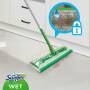 Swiffer Besen Staubfänger, Starterset, Trockene und feuchte Tücher Für Parkettböden Enthält: 1 Besen, 6 feuchte Tücher