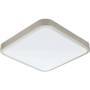 Eglo WAND/DECKENL. 16W LED IP44 (MANILVA 1 NI-MT/WEIß)