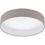 Eglo DECKENLEUCHTE 18W LED Ø405 (PALOMARO 1 TAUPE/WS)