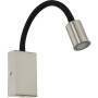 Eglo Leuchten LED-WL/1 NICKEL-M/SCHWARZ M.USB'TAZZOLI"TAZZOLI" 3,5W, LED, INKLUSIV