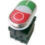 Eaton M22-DDL-GR-X1/X0/K11/230-W - Button - Multicolor - Plastic - IP66