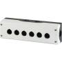 Eaton M22-I6 Aufbaugehäuse 6 Einbaustellen für Bodenbefestigung O x H 22 mm 80